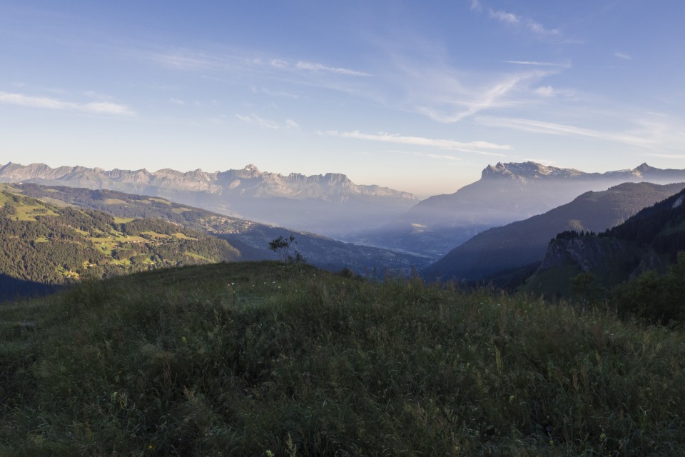 Trail sous sous le Miage, Les Contamines Mont-Blanc