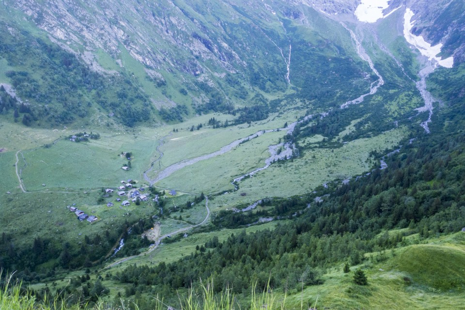 Trail sous sous le Miage, Les Contamines Mont-Blanc