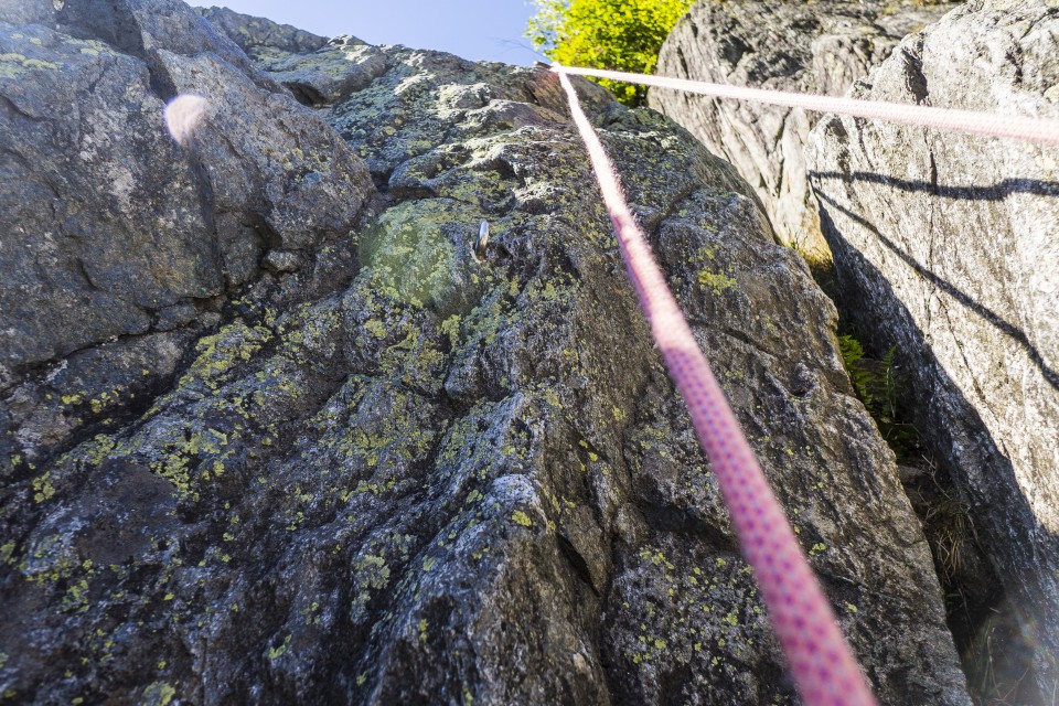 Escalade aux Gaillands Chamonix