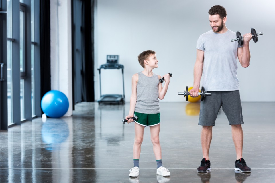 training en famille