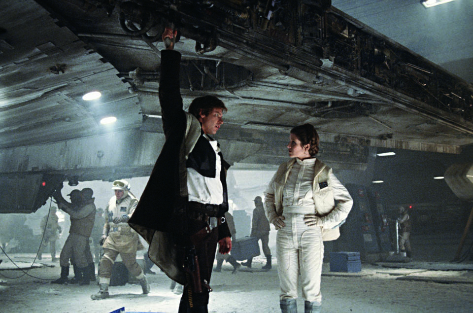 Han solo et princesse leia