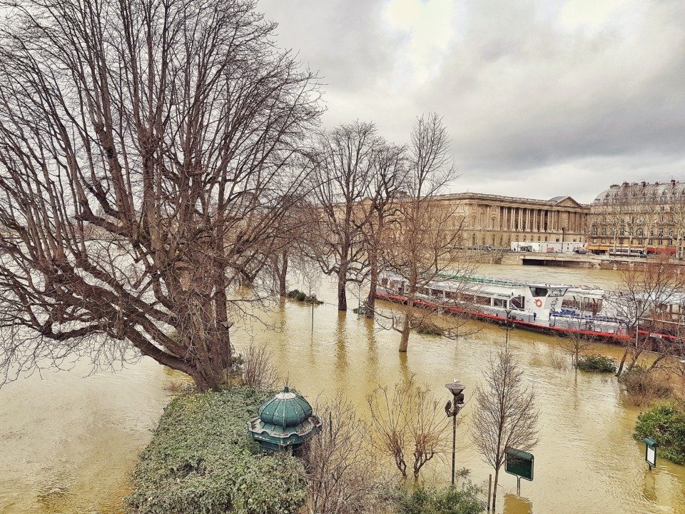 running paris innondations
