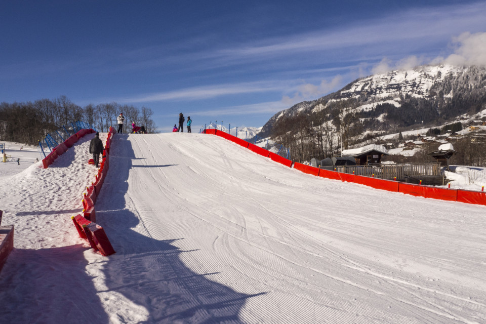 piste de luge de Praz sur Arly