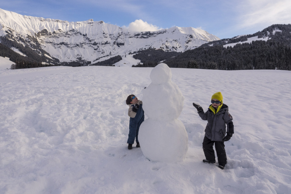 Balade au dessus de Megève