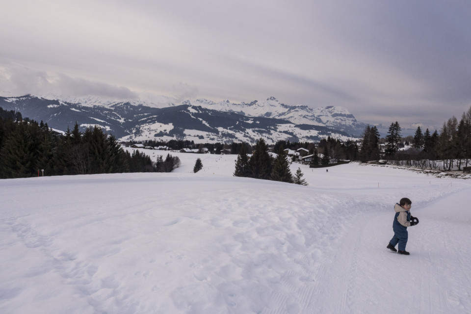 Balade au dessus de Megève