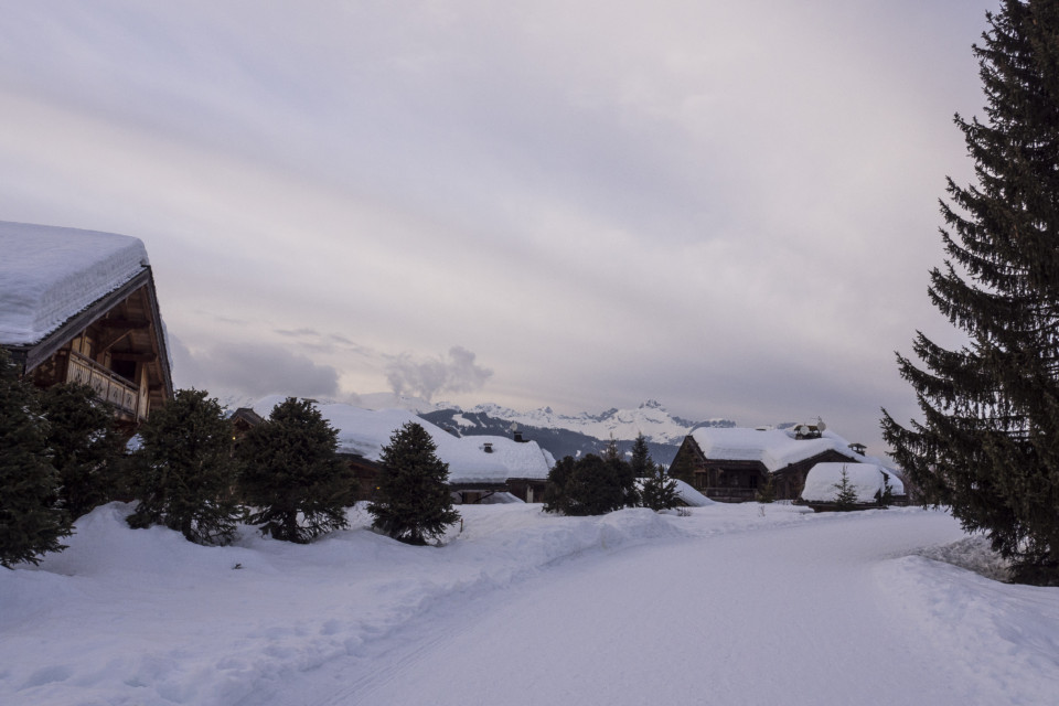 Balade au dessus de Megève