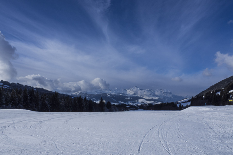 Rando au dessus de Megève