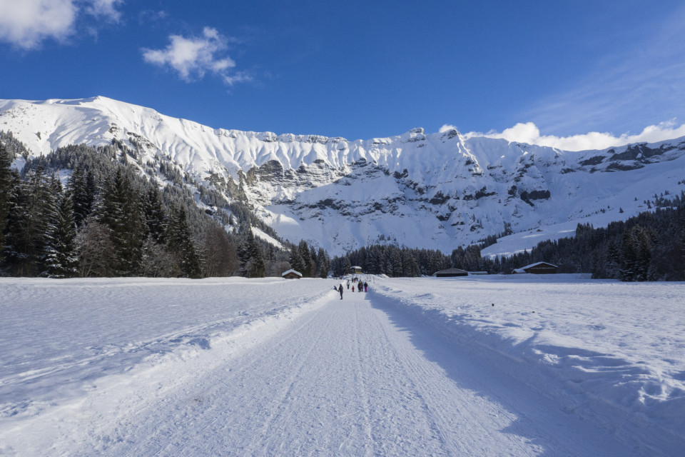 Rando au dessus de Megève