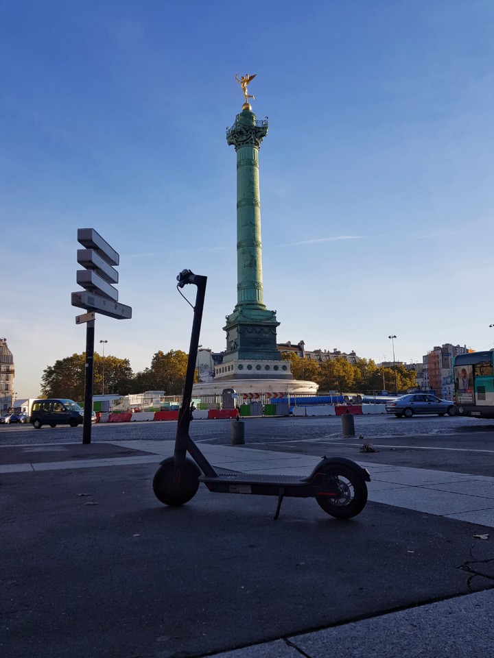 Trottinette electrique Paris Bastille