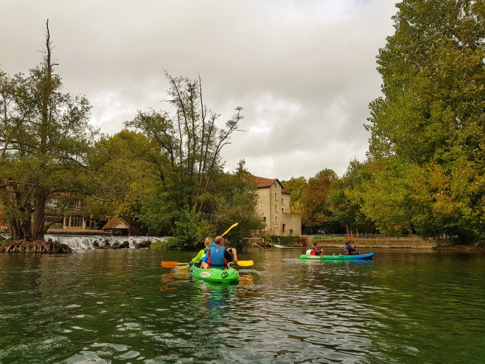 canoe sur le loing montingy