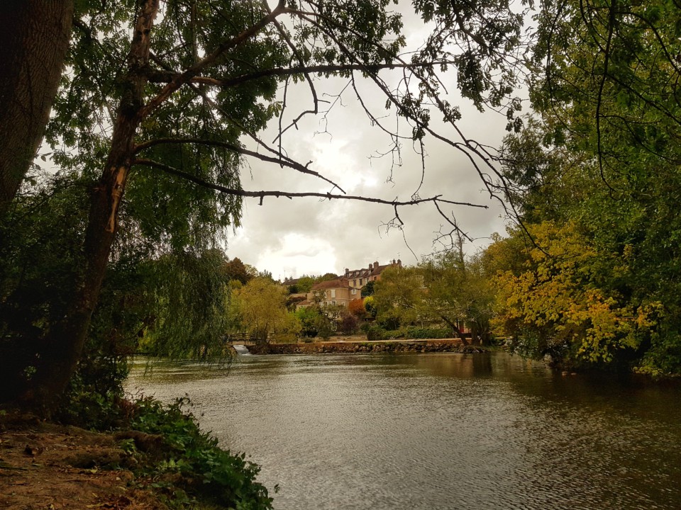 pause canoe sur le loing