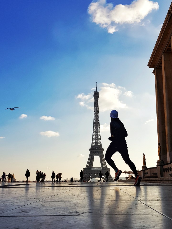 esplanade du trocadero running